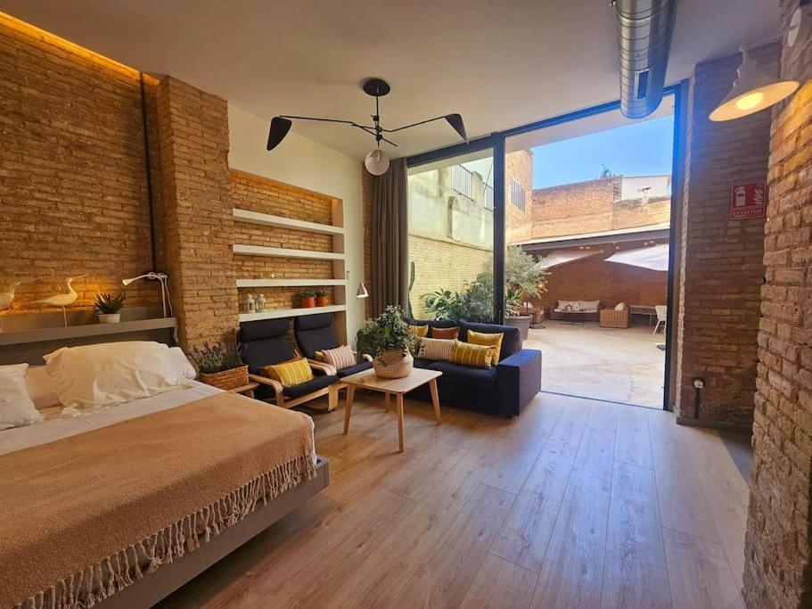 Апартаменты Tradicional Casa Con Patio Ruzafa Валенсия Экстерьер фото