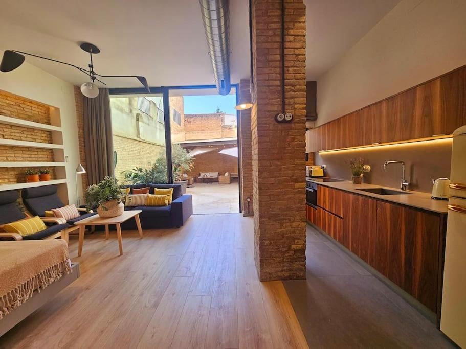 Апартаменты Tradicional Casa Con Patio Ruzafa Валенсия Экстерьер фото