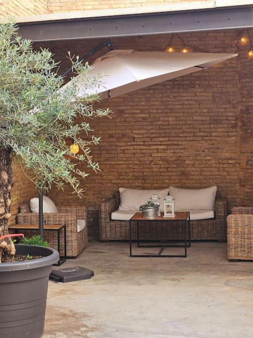 Апартаменты Tradicional Casa Con Patio Ruzafa Валенсия Экстерьер фото
