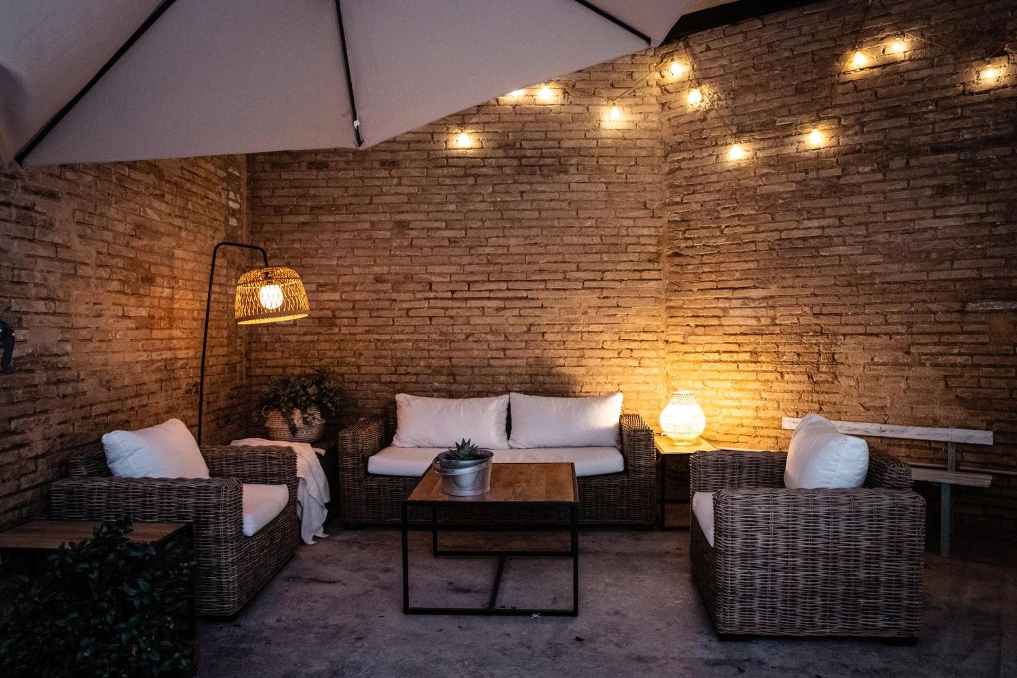 Апартаменты Tradicional Casa Con Patio Ruzafa Валенсия Экстерьер фото