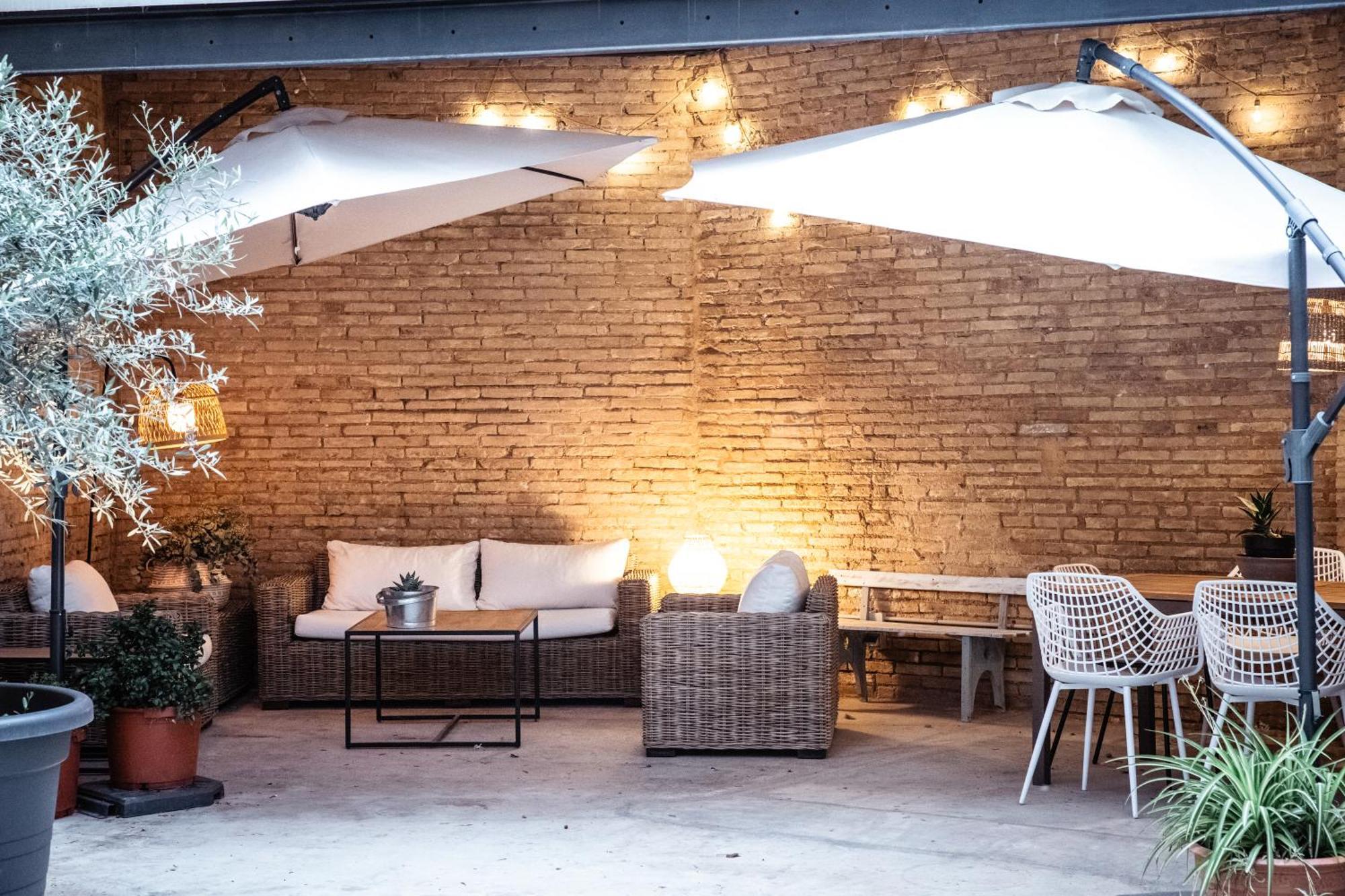 Апартаменты Tradicional Casa Con Patio Ruzafa Валенсия Экстерьер фото